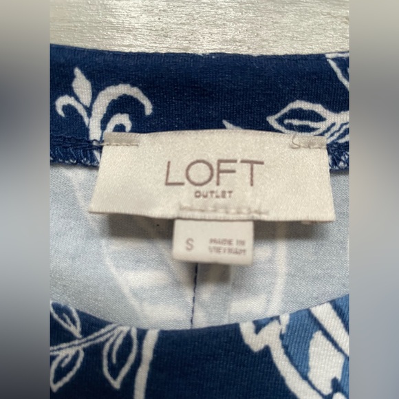 Loft Outlet floral A-line dress - Picture 2 of 4